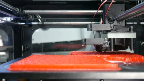 3D modeling with a printer 動画素材 89659890