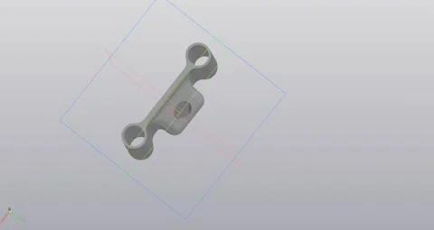 3d modeling of quadrocopter parts, gray parts, assembly, constructor Stock Footage 167054068