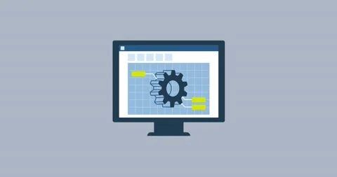 3D modeling software with project Stock Footage 195986249