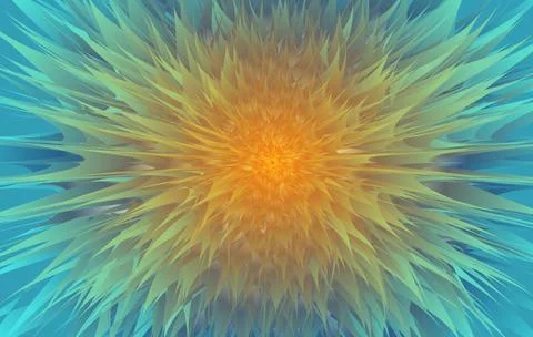 3D modern gradient Color Splash abstract background. Illustrazione stock