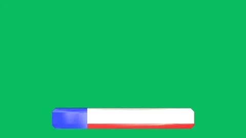 3D Modular Lower Third Bar Assembling and Merging on Green Screen Backgroun.. Stock Footage 337955389