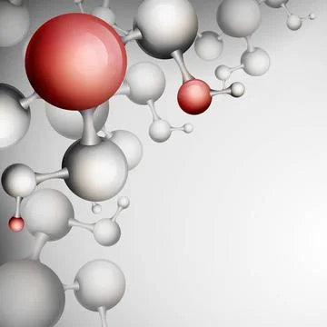 3d Molecule Background. 3d Molecule Background. Vector Illustration. Eps 1... Stock Photos