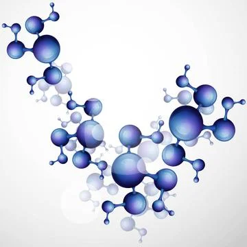 3d Molecule Background. 3d Molecule Background. Vector Illustration. Eps 1... Stock Photos