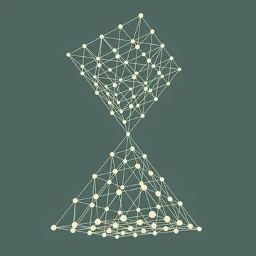 3D Molecule structure background. Graphic design. 3D Molecule structure ba... Stock Photos