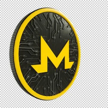 3D Monero Stock Photos