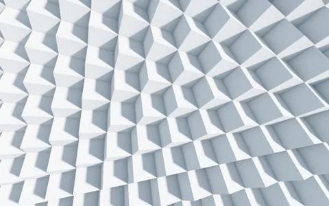 3d monochrome background with cubes. Stock Illustration