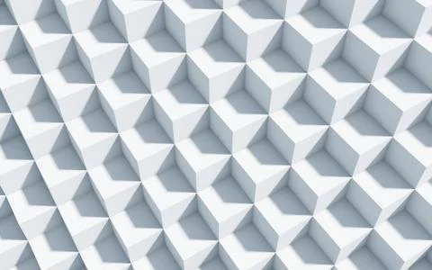 3d monochrome background with cubes. Stock Illustration