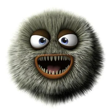 3d monster Иллюстрация