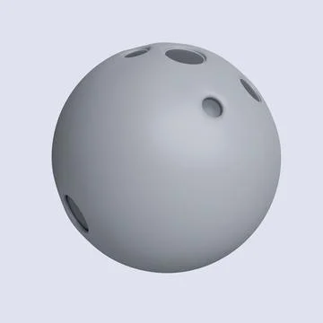 3d moon. icon isolated on gray background. 3d rendering illustration. Clipping Stock Illustration