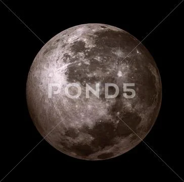 3d - moon Stock Illustration