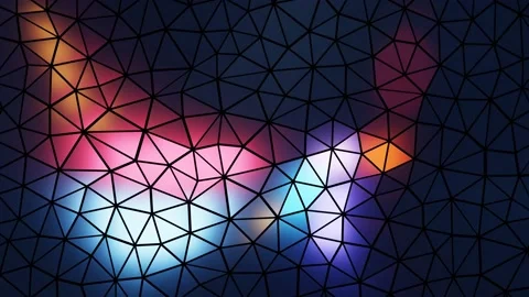 3d mosaic motion graphic background, Stock Footage 143998523