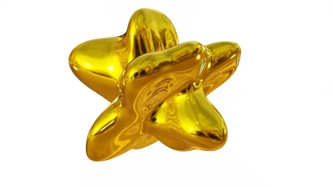 3D motion gold graphics background Stock Footage 143322276