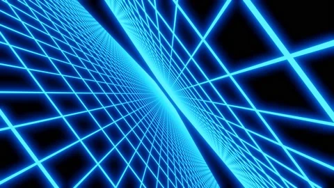 3D motion graphics background, blue technology Stock Footage 143322308