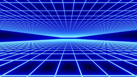 3D motion graphics background, blue technology wireframe Stock Footage 143906031