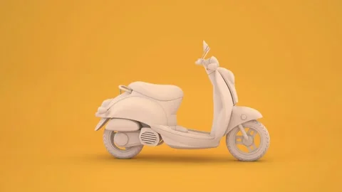 3D Motorcycle Stock-Footage 160787496