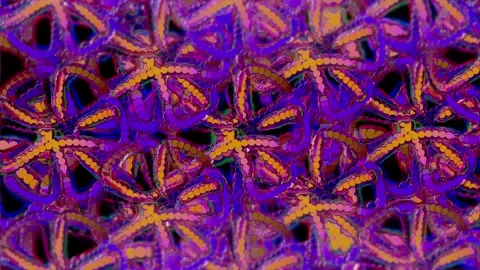 3D Moving Background Animation of Particles and Lines 02. 4K Stock Footage 297343929