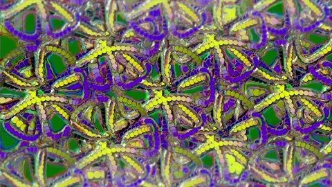 3D Moving Background Animation of Particles and Lines 04. 4K Stock Footage 297343934