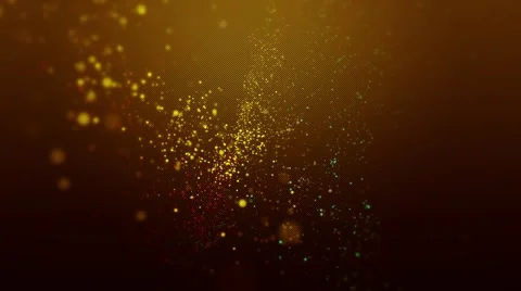 3D Moving Particles Stock Footage 47813570