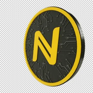 3D Namecoin Stock Illustration