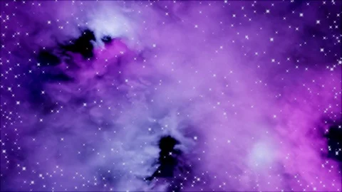3D nebula in space and stars Stock Footage 123628540