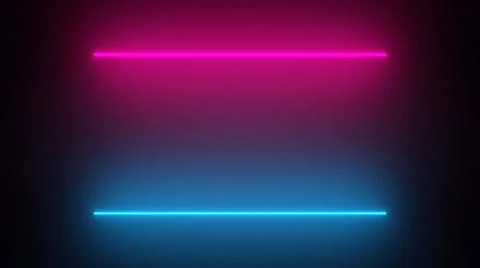 3d neon light background. 3D rendering Stockillustratie