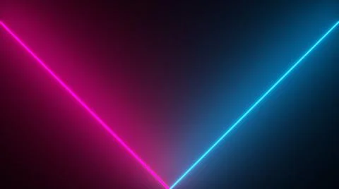 3d neon light background. 3D rendering Stockillustratie
