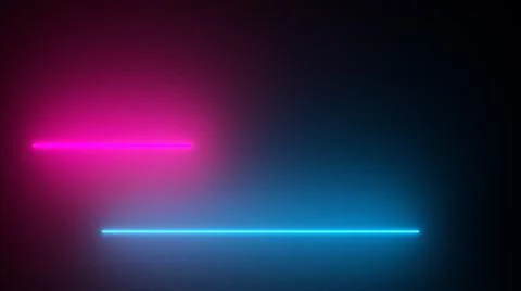 3d neon light background. 3D rendering Illustrazione stock