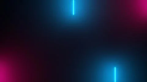 3d neon light background. 3D rendering Stockillustratie