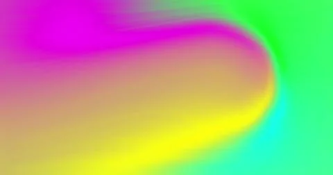 3d neon, multicolor abstract background. green lines. motion liquid background Stock Illustration