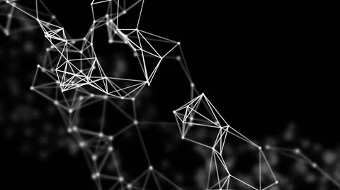 3D network evolving Stock Footage 51070365