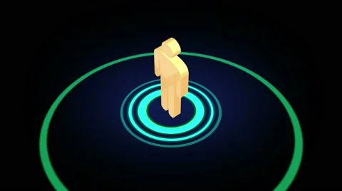 3D network growing with internet referral multi level marketing (MLM) business Stock Footage 60446086