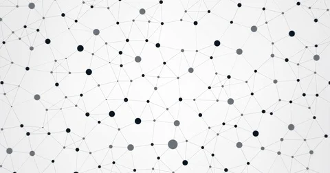 3D Network Mesh, Connections, Technology Concept Video Animation Video stock 84858355