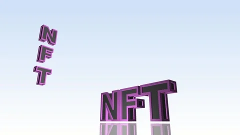 3D NFT ABSTRACT Stock Footage 192399338