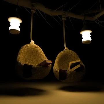 3d night. Stock Illustration