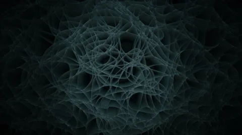 3D Noise - 4K Professional 3D Fractal Noise Displacement Stock Footage 65458202