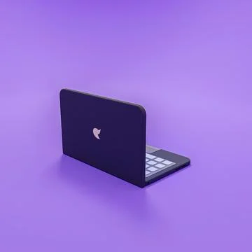 3d notebook icon render illustration Stock Illustration