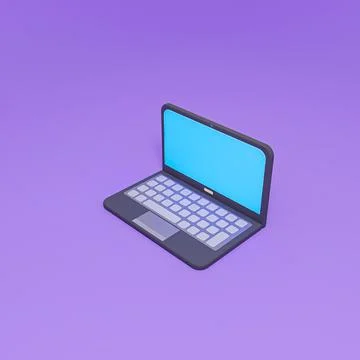3d notebook icon render illustration Stock Illustration