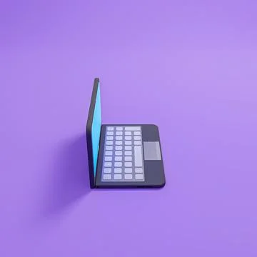 3d notebook icon render illustration Stock Illustration