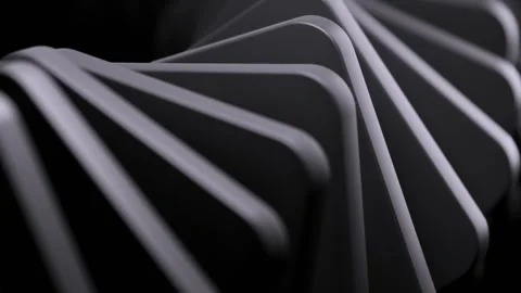 3D  Object Hologram Visualization Stock Footage 289698131