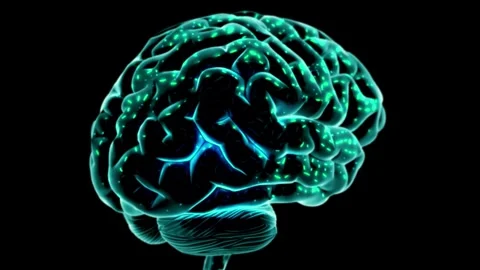 3D  Object Hologram Visualization Stock Footage 289701328