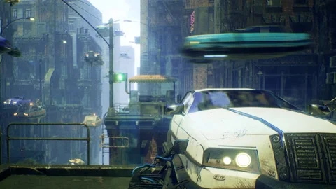 3D  Object Hologram Visualization Stock Footage 289830817