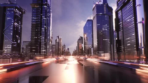 3D  Object Hologram Visualization Stock Footage 289831335