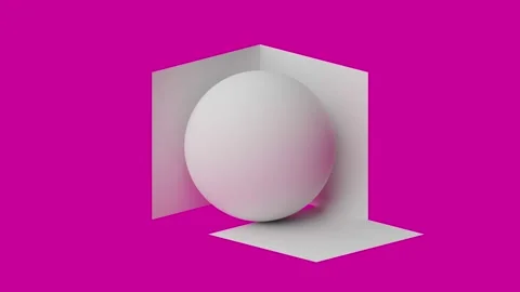 3D object is packing in a flat box Stock Footage 219728304