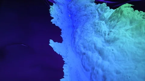 3D ocean floor computer image Stock-Footage 93521379