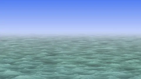 3D ocean water surface waves, rapidly changing water density with increasin.. Stock Footage 259860046