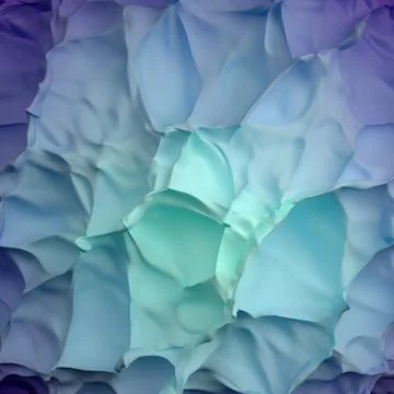 3d organic abstract colorful pattern background Stock Illustration