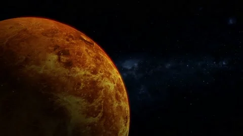 3d original Venus surface planet view star space Stock Footage 221906013