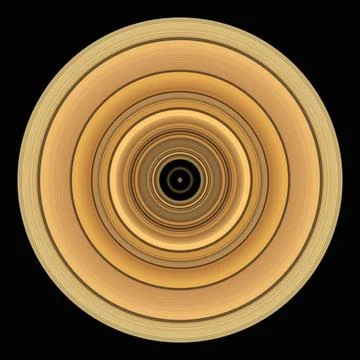 3D ornament on black background	 Illustrazione stock