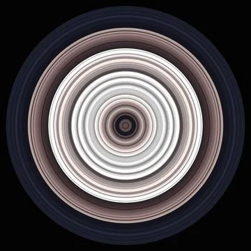 3D ornament on black background	 Stock-Illustration