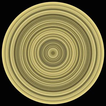 3D ornament on black background	 Stock Illustration